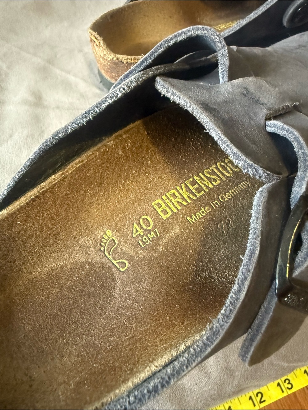 Birkenstock Boston clogs - 40 - navy blue - Picture 6 of 7